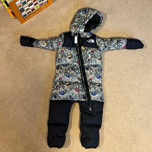Like new 18-24m down snow suit